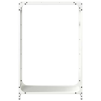 Стойка за дърва за огрев бяла Студено валцувана стомана