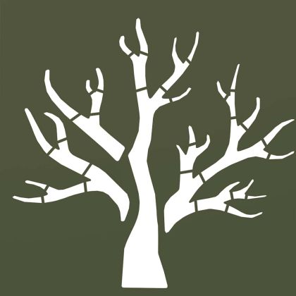 Стойка за дърва, 40x40x40 см, студеновалцувана стомана