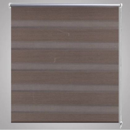 Щора "Зебра" 80 х 175 см, цвят кафе