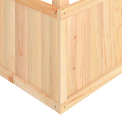 Комбинирано детско съоръжение за игра на открито, чам масив