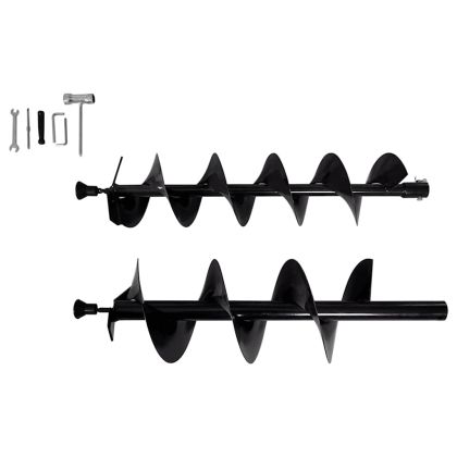 Комплект моторен свредел за пробиване на земя, стомана