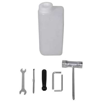 Комплект моторен свредел за пробиване на земя, стомана