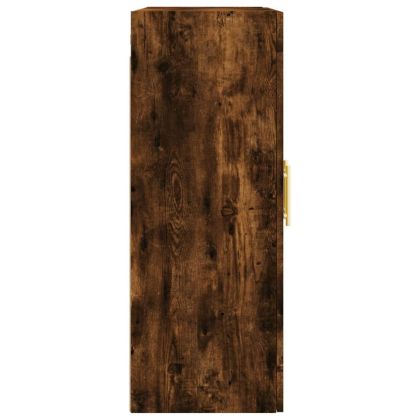 Стенни шкафове, 2 бр, опушен дъб, инженерно дърво