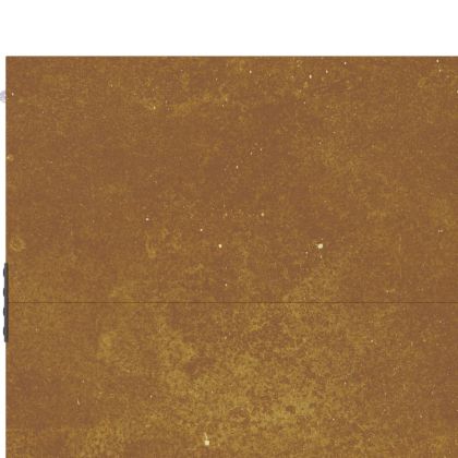 Градинска порта 100x125 см, кортенова стомана