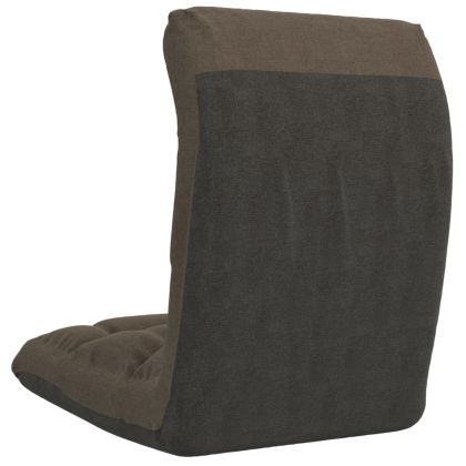 Сгъваем подов стол, таупе, текстил