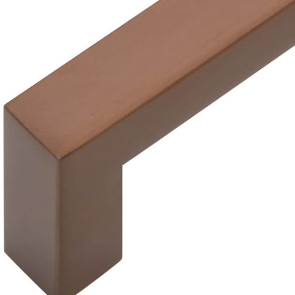 Дръжки за шкафове, 5 бр, бронз, 320 мм, неръждаема стомана