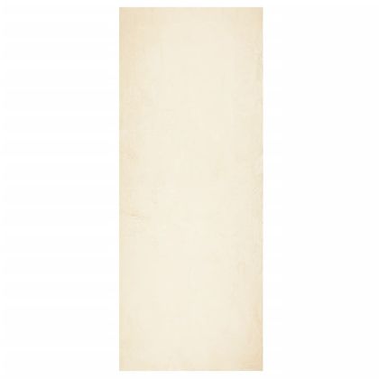 Килим HUARTE с къс косъм, мек и миещ се, кремав, 80x200 см