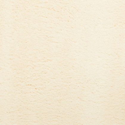 Килим HUARTE с къс косъм, мек и миещ се, кремав, 80x200 см