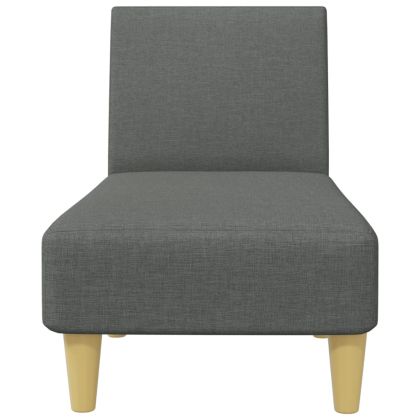 Комплект дивани 2 части тъмносив текстил