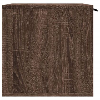 Заграждение за котешка тоалетна 60x40x40 см инженерно дърво