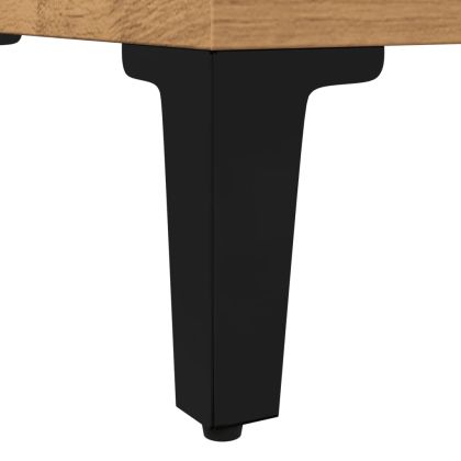 Шкаф за баня, дъб артизан, 30x30x190 см, инженерно дърво