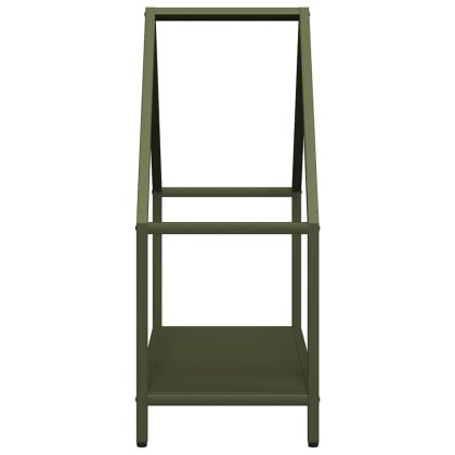 Стойка за дърва за огрев Olive Green Студено валцувана стомана