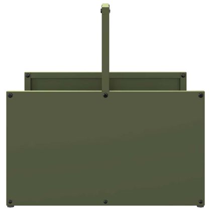 Стойка за дърва, 40x40x40 см, студеновалцувана стомана