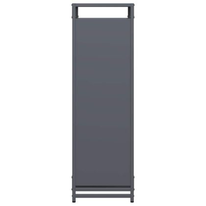 Стойка за дърва за огрев Антрацит Студено валцувана стомана