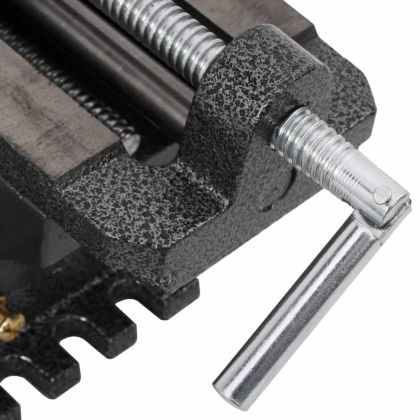 Ръчно задвижвано менгеме за пробиване, кръстосан ход, 78 мм