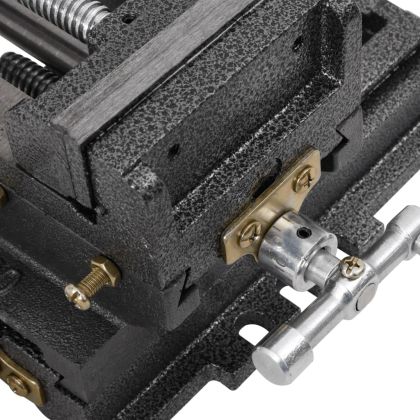 Ръчно задвижвано менгеме за пробиване, кръстосан ход, 78 мм