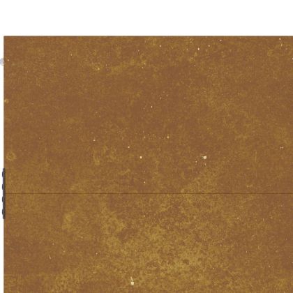 Градинска порта 100x150 см, кортенова стомана