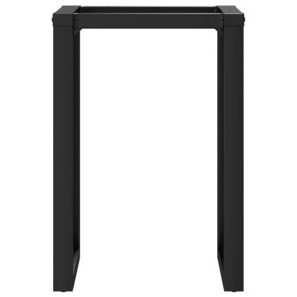 Крака за трапезна маса, O-рамка, 50x40x73 см, стомана