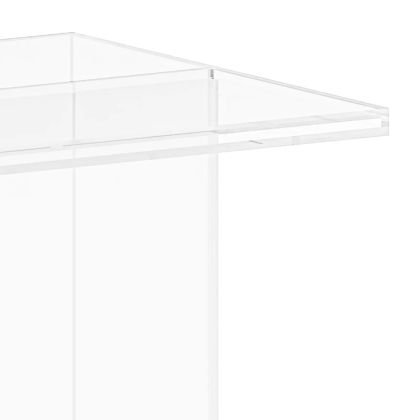 Фонтан за басейн с RGB светодиоди, акрил, 51 см