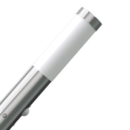 Лампа за стена от неръждаема стомана, водоустойчива, сензор движение