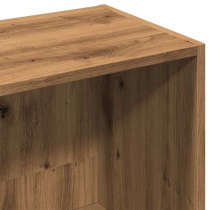 Библиотека, дъб артизан, 50x25x80 см, инженерно дърво