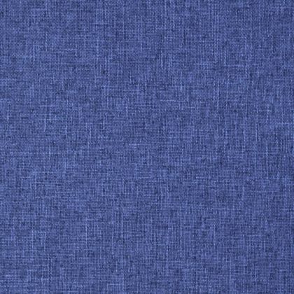 Сгъваем подов стол, син, текстил