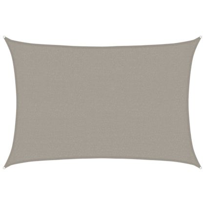 Платно-сенник, 160г/м², правоъгълно, светлосиво, 2,5x3,5м, HDPE