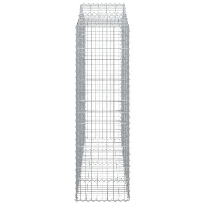 Габионни кошници арка 25 бр 200x50x160/180см поцинковано желязо