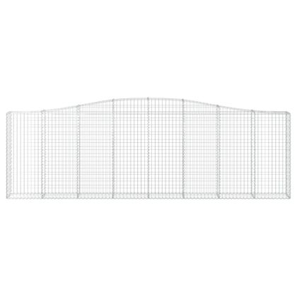 Габионни кошници арка 15 бр 400x30x120/140см поцинковано желязо