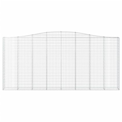 Габионни кошници арка 3 бр 400x30x180/200 см поцинковано желязо