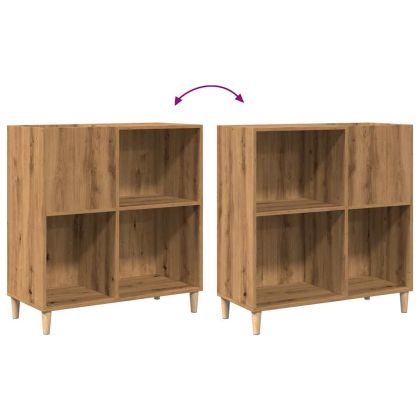 Шкаф за плочи Artisan Oak 84,5x38x89 cm Инженерна дървесина