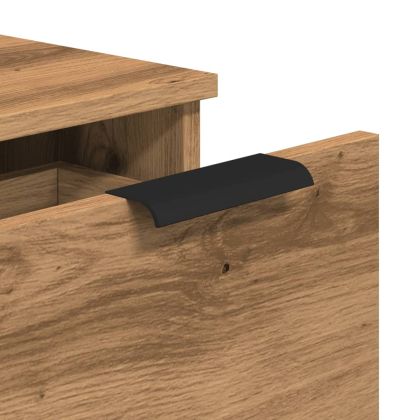 Шкафове 2 бр. дъб Artisan 30x30x70 cm Инженерна дървесина