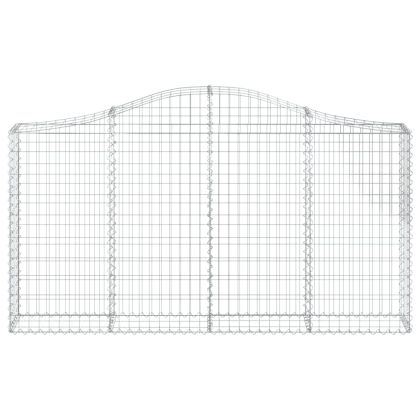 Габионни кошници арка 40 бр 200x30x100/120см поцинковано желязо