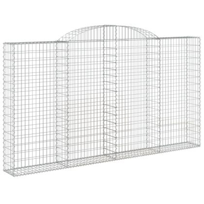 Габионни кошници арка 5 бр 300x30x160/180 см поцинковано желязо