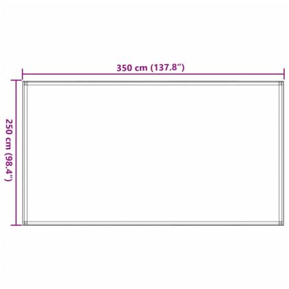 Килим за палатка, 250x350 см, бежов