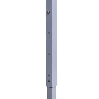 Професионална сгъваема парти шатра, 2x2 м, стомана, бяла