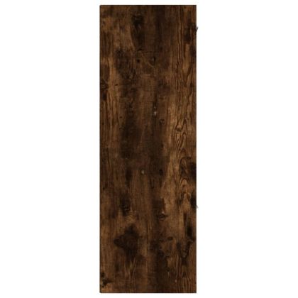 Шкаф за съхранение, опушен дъб, 60x29,5x90 см