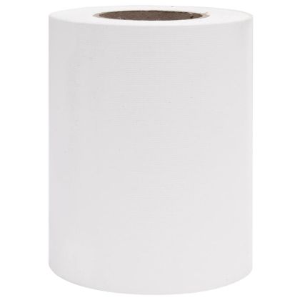 Лента за покриване на огради, PVC, 70x0,19 м, бели