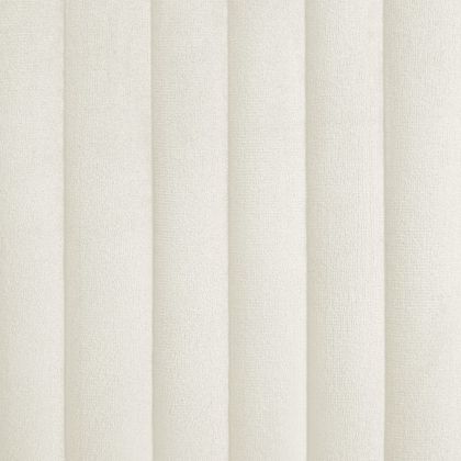 Трапезни столове, 6 бр, кремави, кадифе