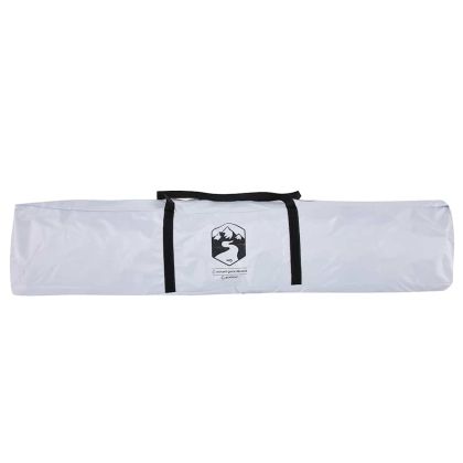 Къмпинг палатка куполна 5 души бял блекаут бързо освобождаване