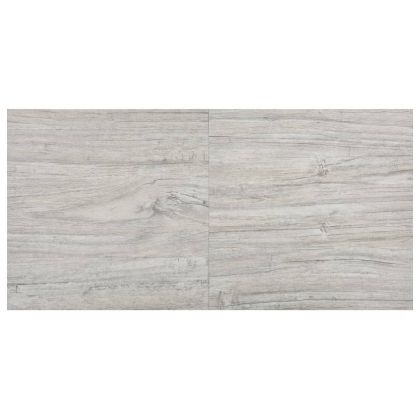 Самозалепващи подови дъски, 55 бр, PVC, 5,11 м², светлосиви