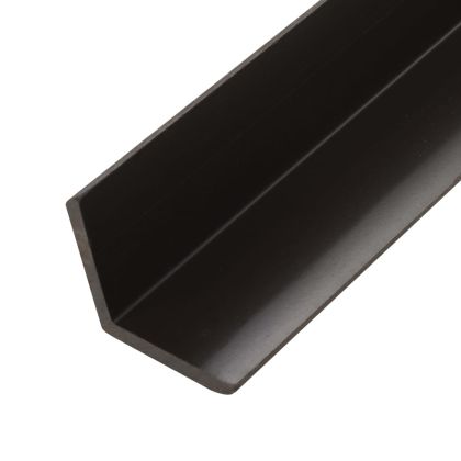 5 бр ъглови лайстни за настилка WPC 170 см тъмнокафяви