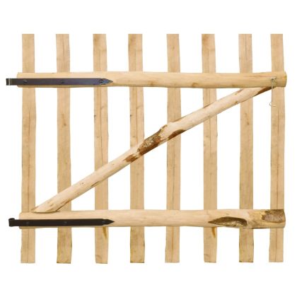 Единична порта, лешник, 100x90 см