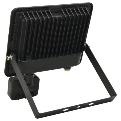 LED прожектор със сензор, 50 W, топло бяло