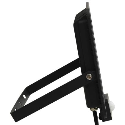 LED прожектор със сензор, 50 W, топло бяло