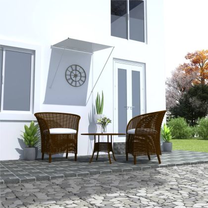 Сенник с падащо рамо, 100x150 см, кремав