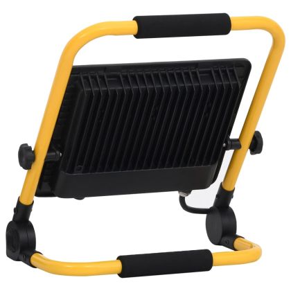 LED прожектор с дръжка, 100 W, топло бяло