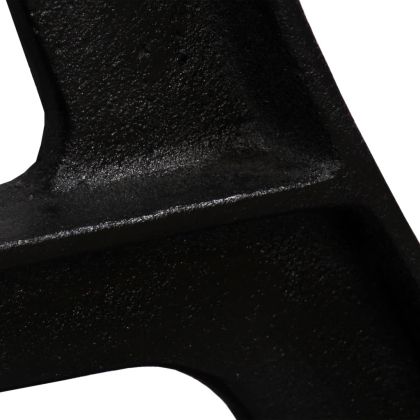 Крака за трапезна маса, 2 бр, A-образни, чугун