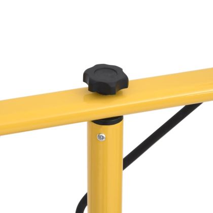 LED прожектор със статив, 2x20 W, топло бяло