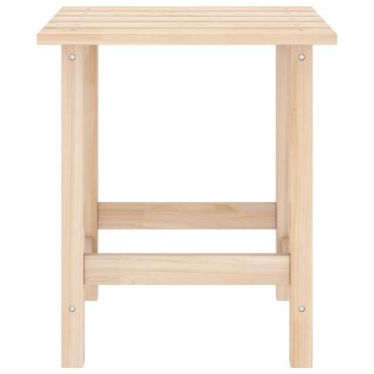 Градински стол "Адирондак" с маса, чам масив